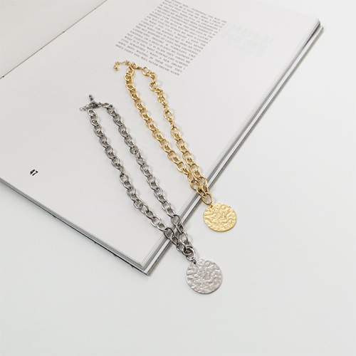 Circle chain necklace 