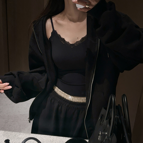 Wake gimo hood zip-up