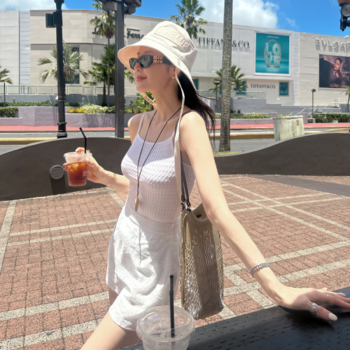 Greek twisted sleeveless