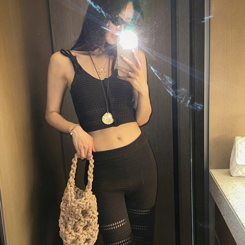 Vesta crochet sleeveless