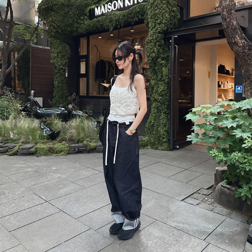 Plank roll-up denim