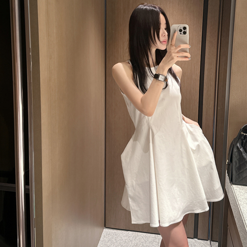 Ames linen dress