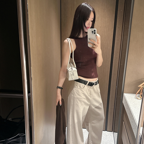 Classic backless sleeveless