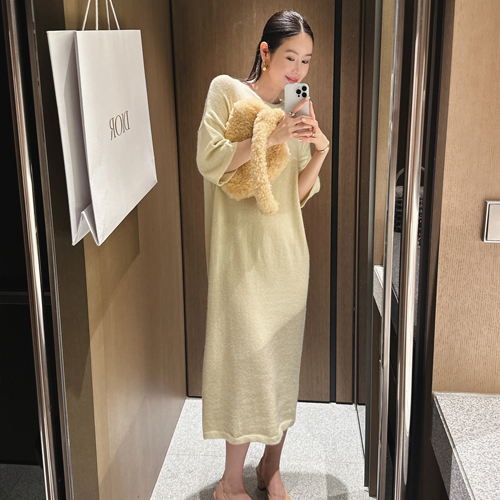 Noob short sleeves dress