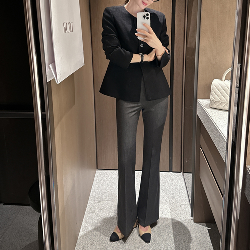 Pint slim span slacks