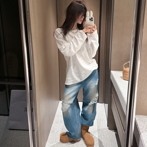 Motor vintage washing denim