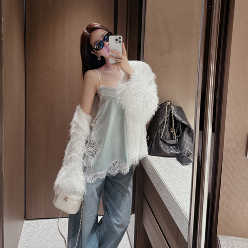 Tibet feather cardigan