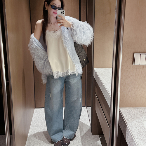 Wilde damage balloon denim