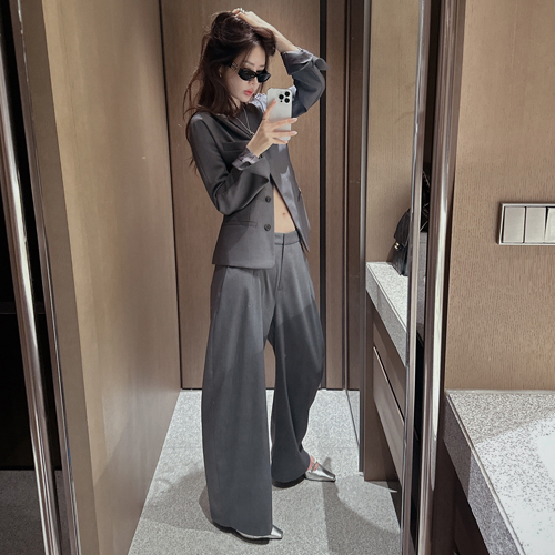 Meinin curved slacks