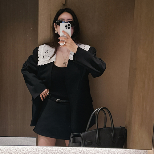 Bali lace collar jacket