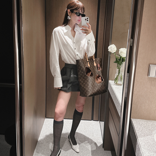 Prince shirt balloon dress