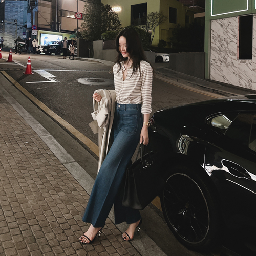 Ceto cutting pocket denim