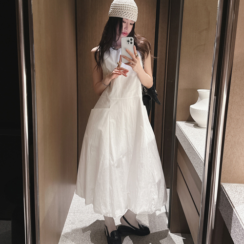 Jenia balloon long dress