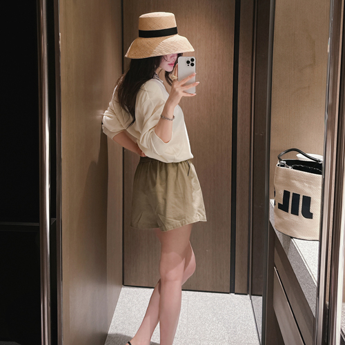 Hose cotton short pants