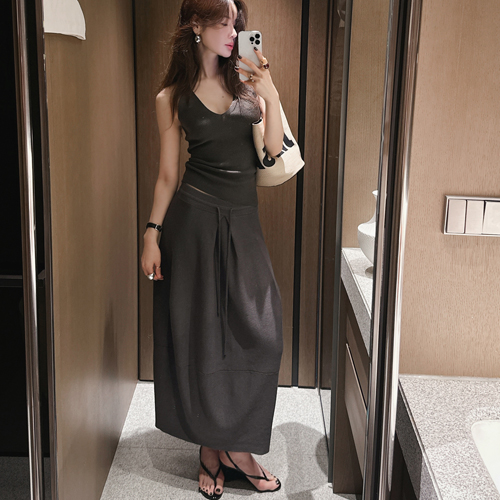 Burd string long skirt