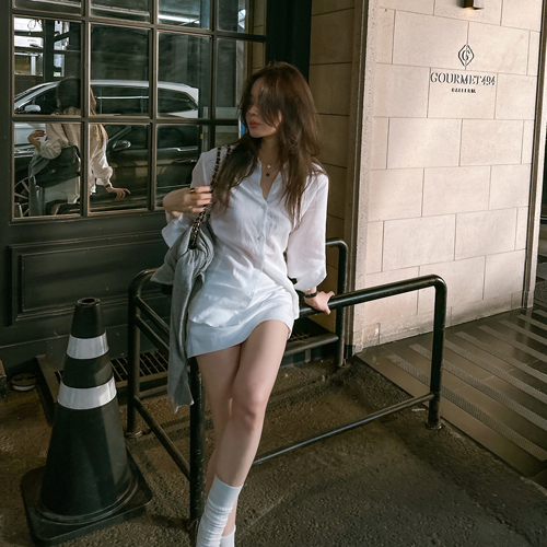 Lumen linen button shirt