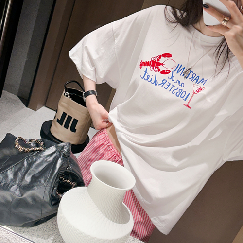 Lobster cotton over tee