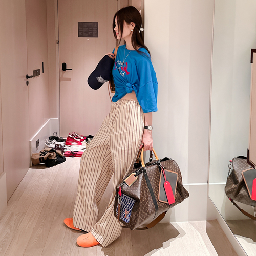 Lona banding cotton pants