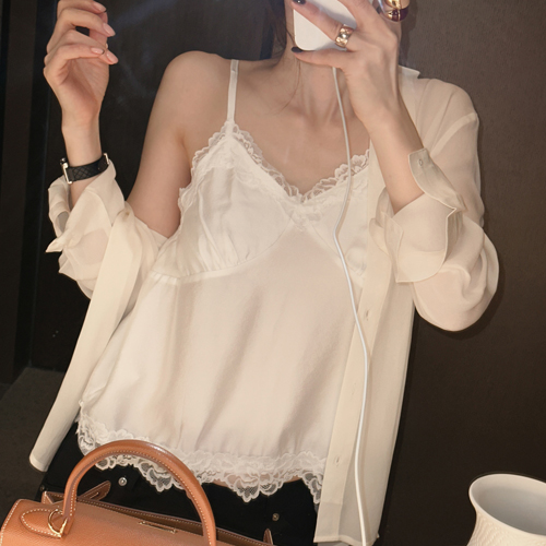 Marie lace sleeveless