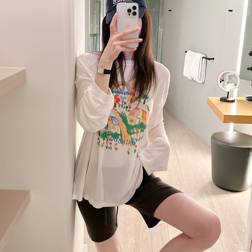 Joyful long sleeves tee