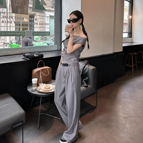 Dion wide slacks 