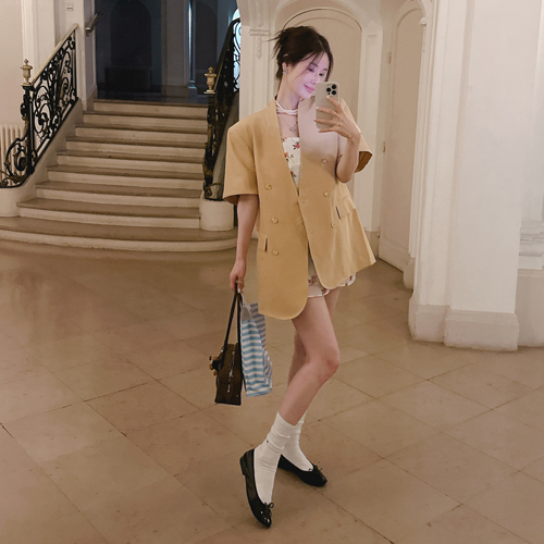 Ponds no-collar over jacket (orange)
