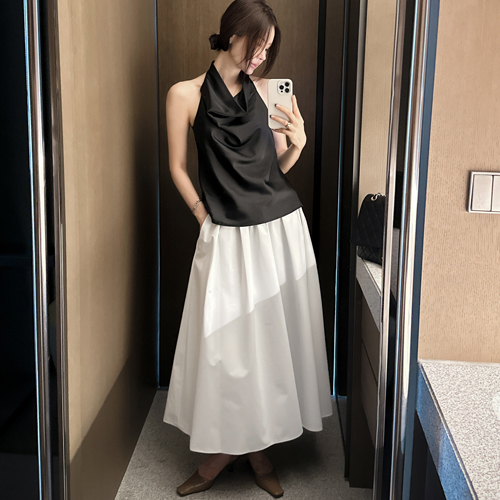 Mia maxi flare skirt