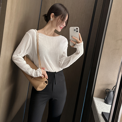 Nora pleats tee