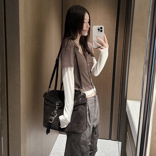 Dale layered cardigan