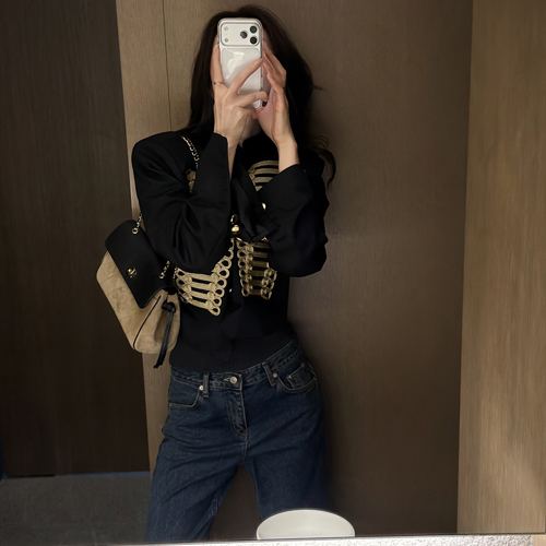 Napoleon crop jacket(制作时间需要4周左右)