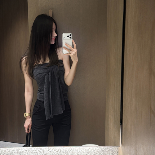 Roze wool knit top (wool100%)