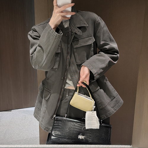 Blessing cotton pocket coat