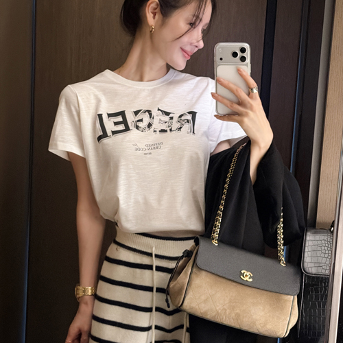 Code round tee