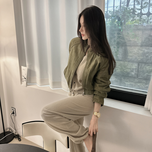 Etta suede blouson