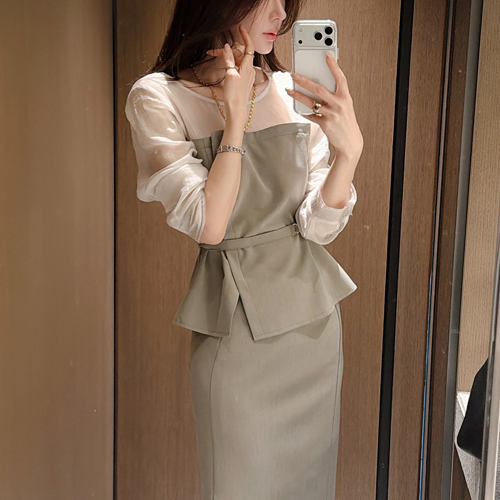 Hope belted blouse