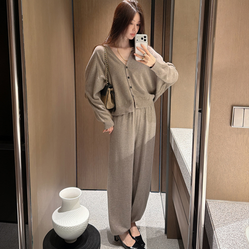 Tessi wool banding pants (wool 100%)